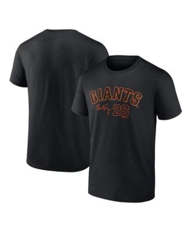 Men's Nike Will Clark Black San Francisco Giants Cooperstown