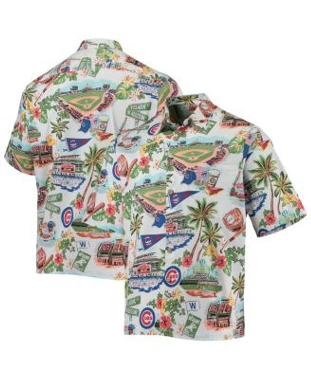 Atlanta Braves Reyn Spooner Kekai Performance Button-Up Shirt - Red