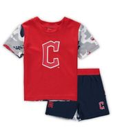 Toddler Red/Royal Chicago Cubs Pinch Hitter T-Shirt & Shorts Set