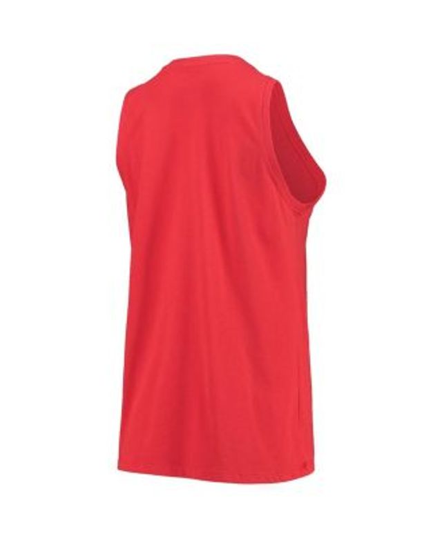 Women's Cincinnati Reds DKNY Sport Red Marcie Tank Top