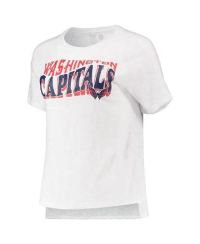 Concepts Sport Women's Red, Navy Washington Capitals Badge T-shirt and Pants  Sleep Set