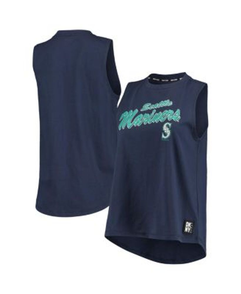 NIKE MLB Seattle Mariners Boys Sleeveless Jersey Shirt Size 7 Silky Tank  Youth