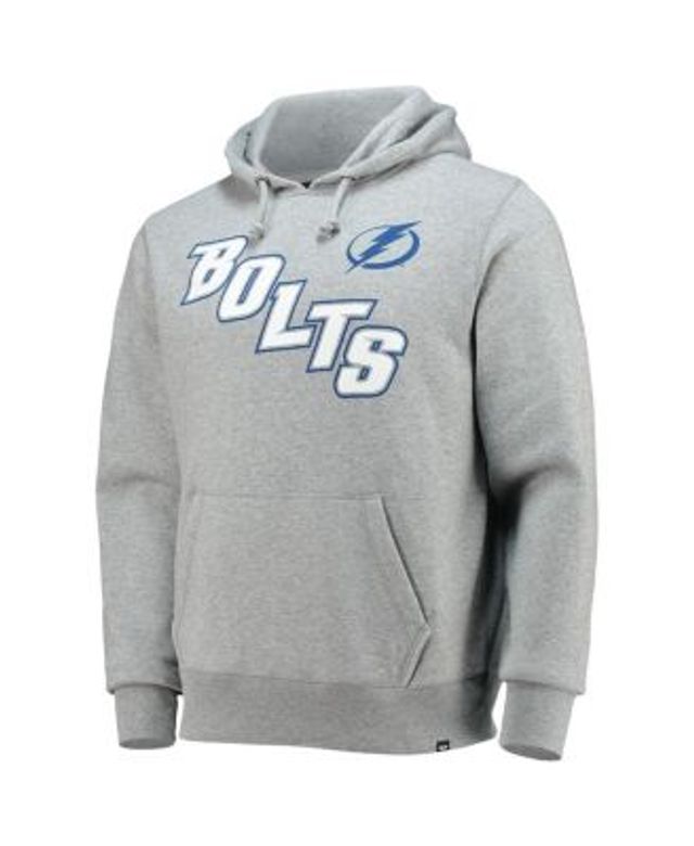 '47 Heathered Gray Tampa Bay Buccaneers Pregame Headline Pullover Hoodie