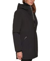 Calvin Klein Women's Petite Hooded Faux-Fur-Lined Anorak Raincoat | Dulles  Town Center