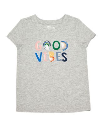Little Girls 'Good Vibes' Graphic T-shirt