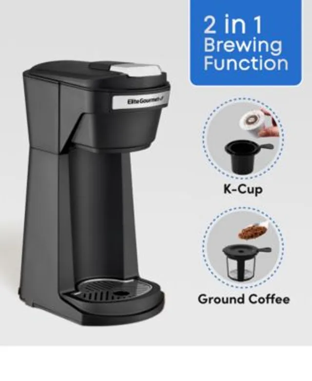 Ninja CFP201 DualBrew Coffee Maker, Single-Serve, Compatible with K-Cup  Pods, and Drip Coffee Maker - Macy's