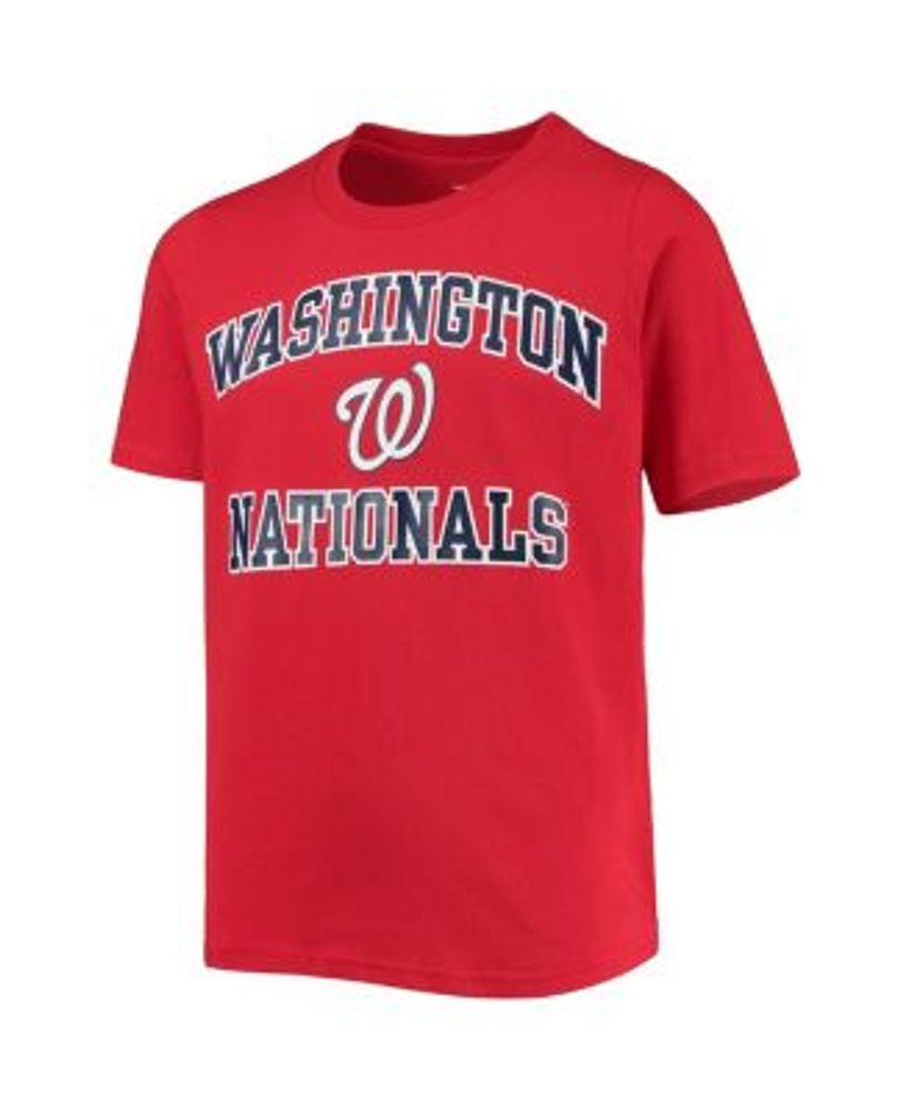 Washington Nationals Youth Boys Heart & Soul T-Shirt - Red