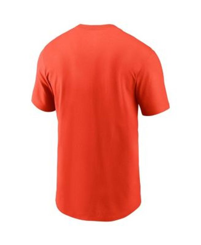 Nike Men's Nike Orange Houston Astros 2022 City Connect Wordmark T-Shirt