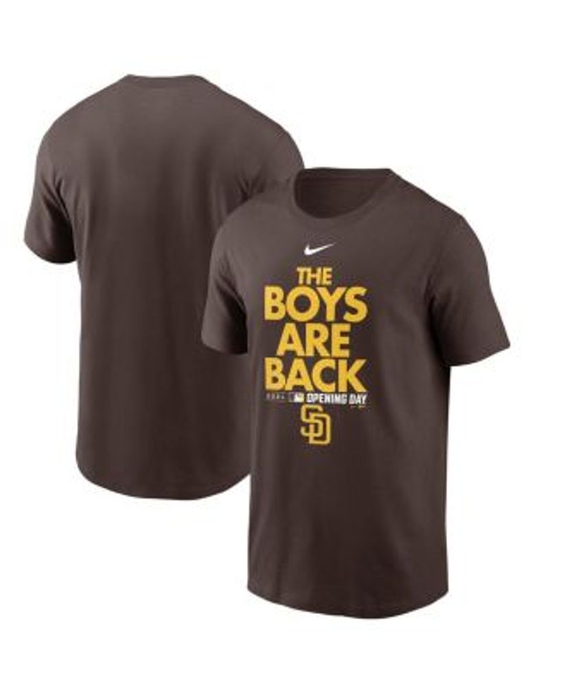 Nike Youth San Diego Padres Brown Large Logo T-Shirt