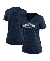 Women's Nike Gray Chicago White Sox MLB City Connect Velocity Space-Dye  Performance V-Neck T