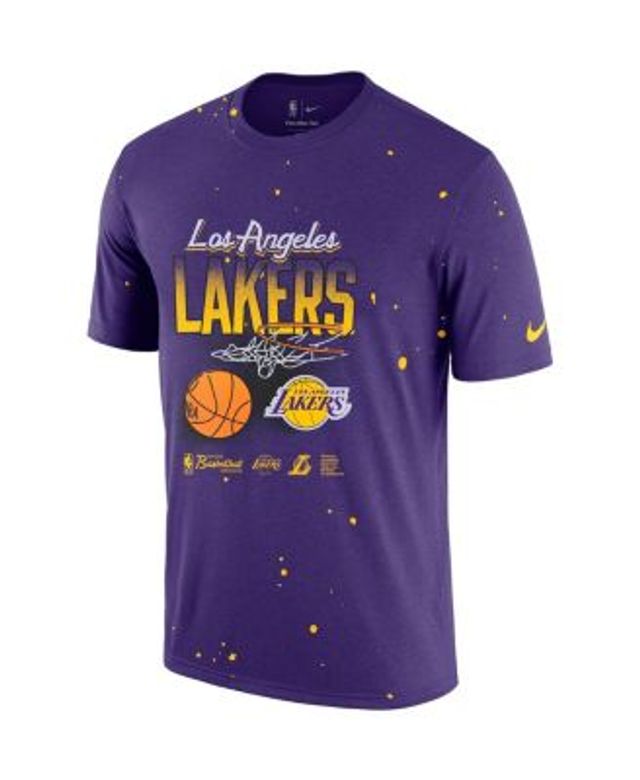 Los Angeles Lakers: Logo Drip T-Shirt - Black XXL / Black