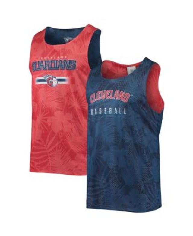 Atlanta Braves Mitchell & Ness Cooperstown Collection Stars and Stripes  Tank Top - Navy