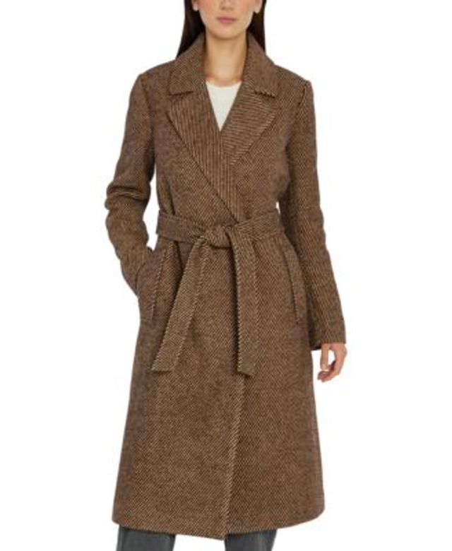 Lauren Ralph Lauren Petite Belted Wrap Coat | Fairlane Town Center