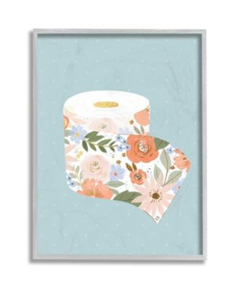 The Stupell Home Decor Collection Fashion Glam Toilet Paper