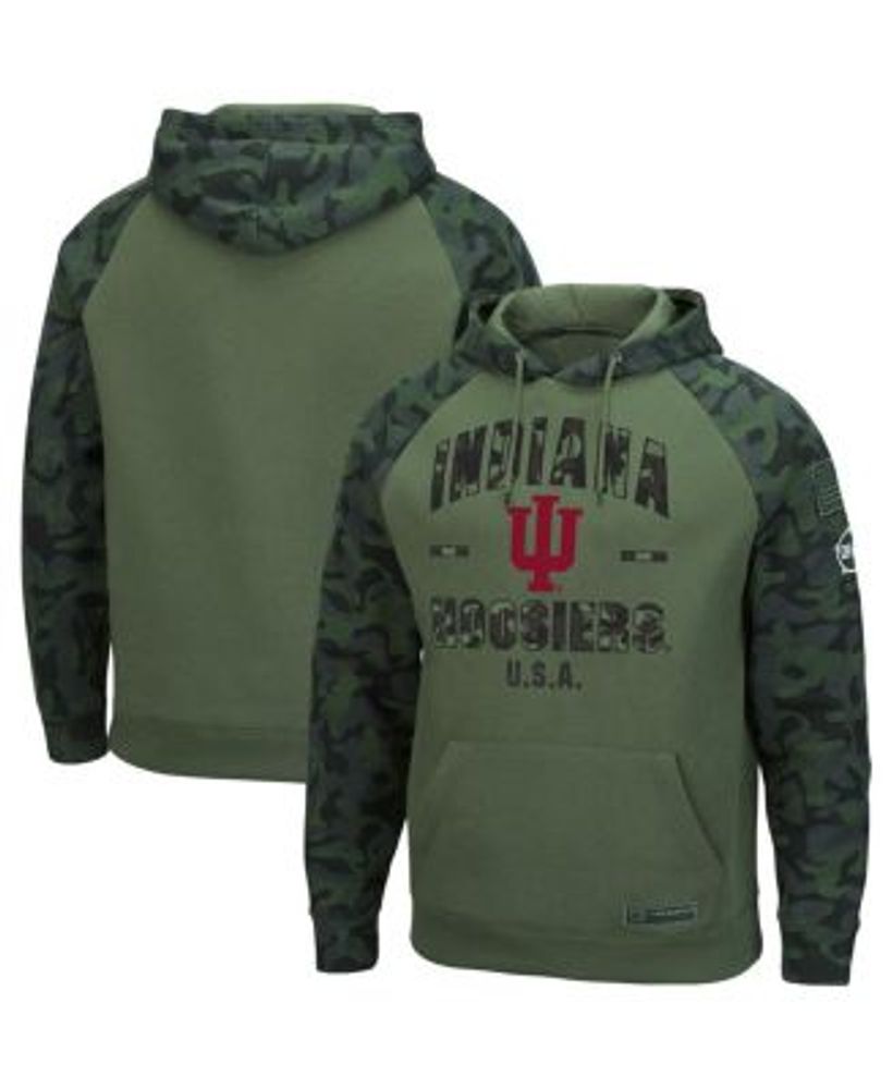 Women's Colosseum Olive/Camo Iowa Hawkeyes OHT Military