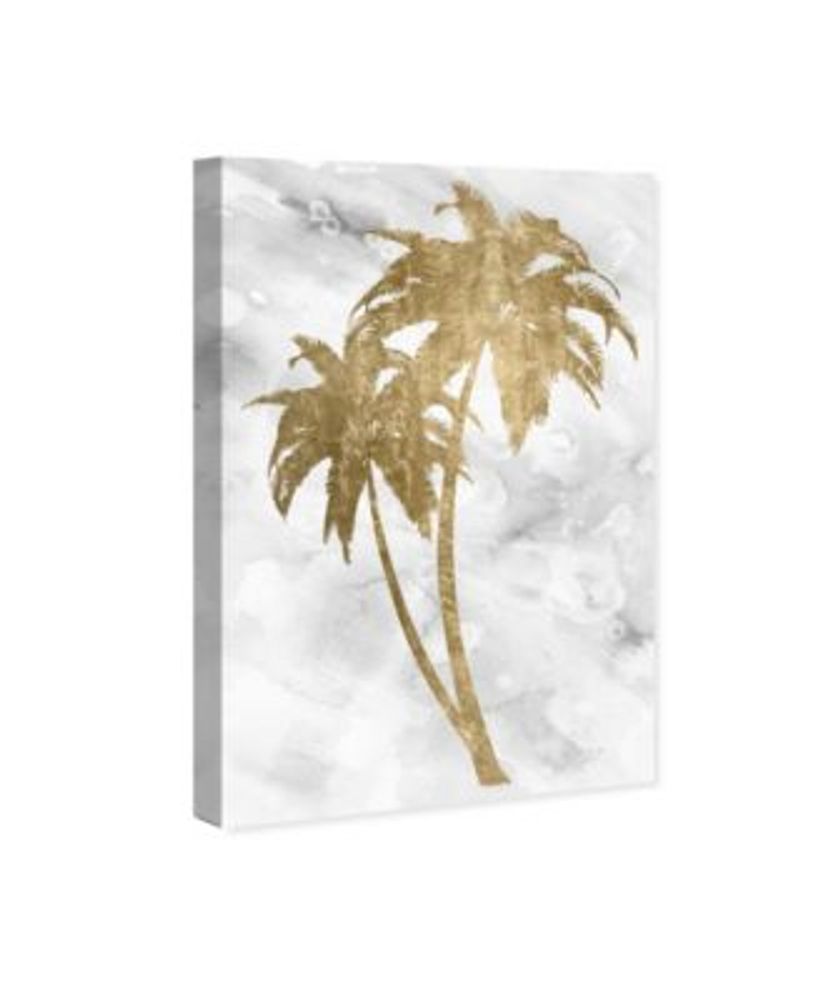 Oliver Gal Tropical Leaf Shape Giclee Art Print on Gallery Wrap Canvas Art, 16  x 24