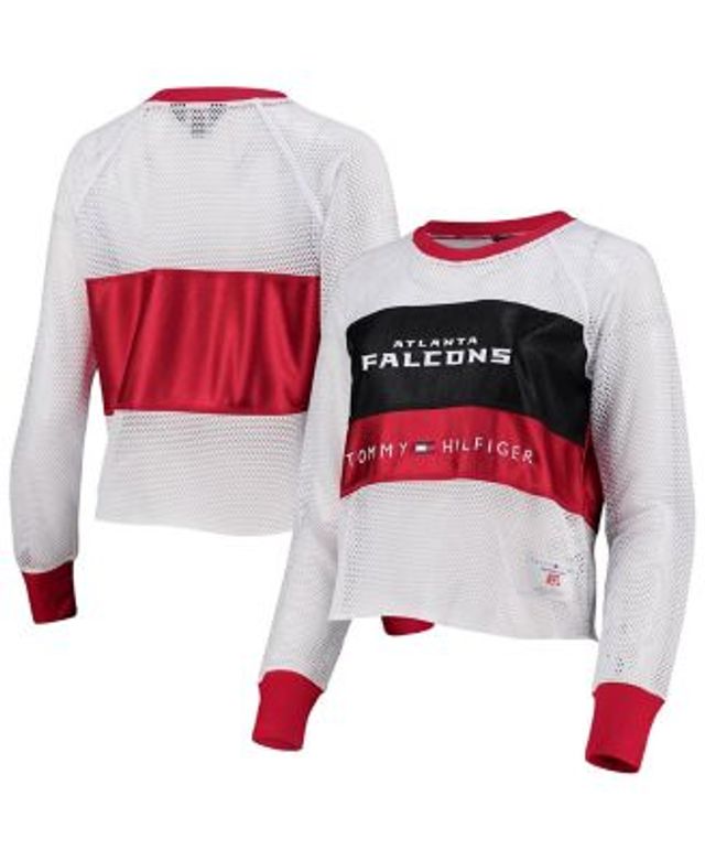 Atlanta Falcons New Era Women's Athletic Historic Varsity Lace-Up