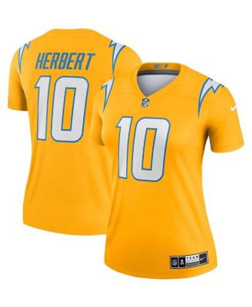 Infant Nike Justin Herbert Powder Blue Los Angeles Chargers Game Jersey 