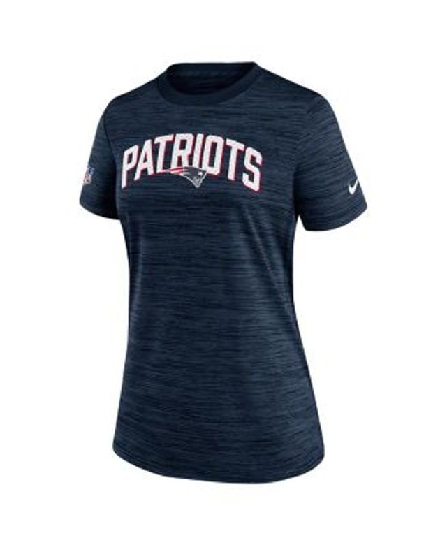 New England Patriots Nike Youth Sideline Velocity Performance T-Shirt - Navy