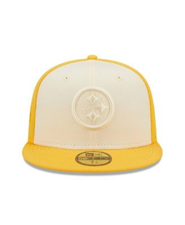 Lids Pittsburgh Steelers New Era 2022 Inspire Change 59FIFTY Low Profile  Fitted Hat - Cream/Black