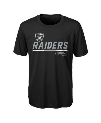 Las Vegas Raiders Nike Youth Colorblock Team Name T-Shirt