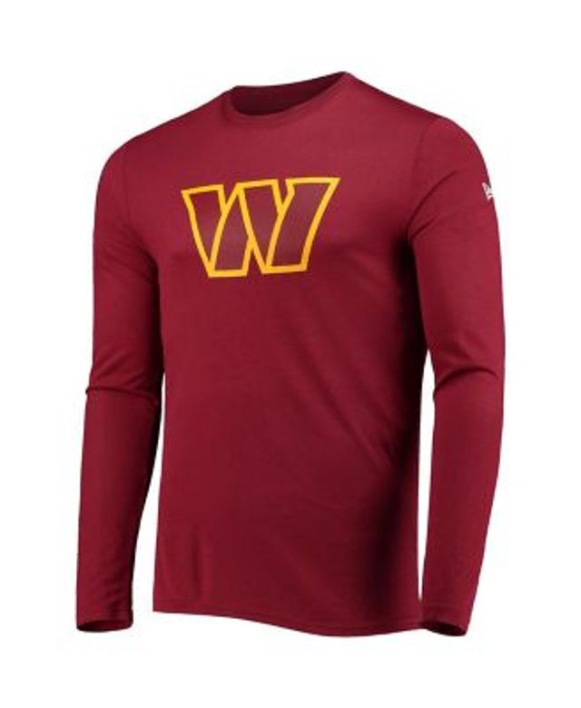 New Era NFL Men's Washington Commanders Off-Sides Long Sleeve T-Shirt 