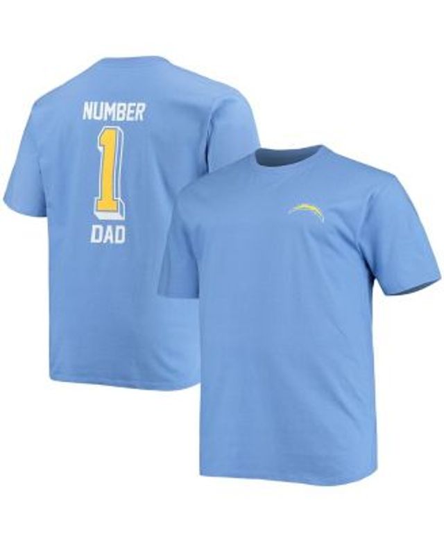 Justin Herbert Los Angeles Chargers Fanatics Branded Player Icon Name &  Number T-Shirt - Powder Blue