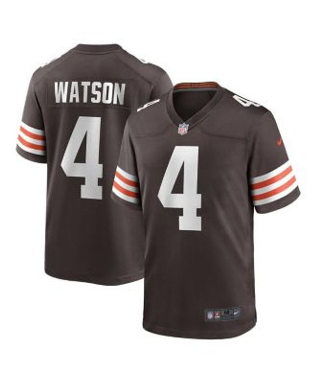 Men's Nike Deshaun Watson White Cleveland Browns Player Name & Number T-Shirt Size: Medium