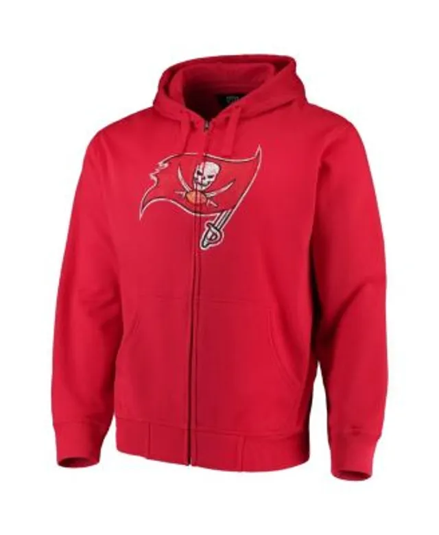 Tampa Bay Buccaneers Nike Mascot Performance Full-Zip Hoodie - Red/Gray