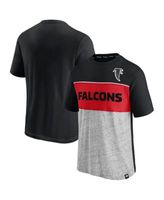 Men's Fanatics Branded White Atlanta Falcons Team Lockup Logo T-Shirt