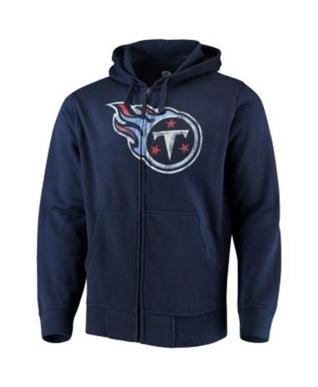 Men's Nike Navy Tennessee Titans Fan Gear Primary Logo Therma Performance  Pullover Hoodie