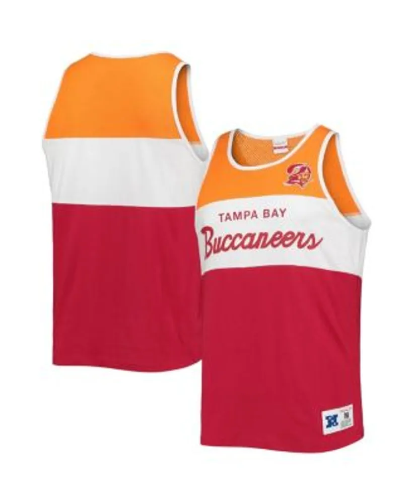 Mitchell & Ness Men's Red Tampa Bay Buccaneers Team Tank Top