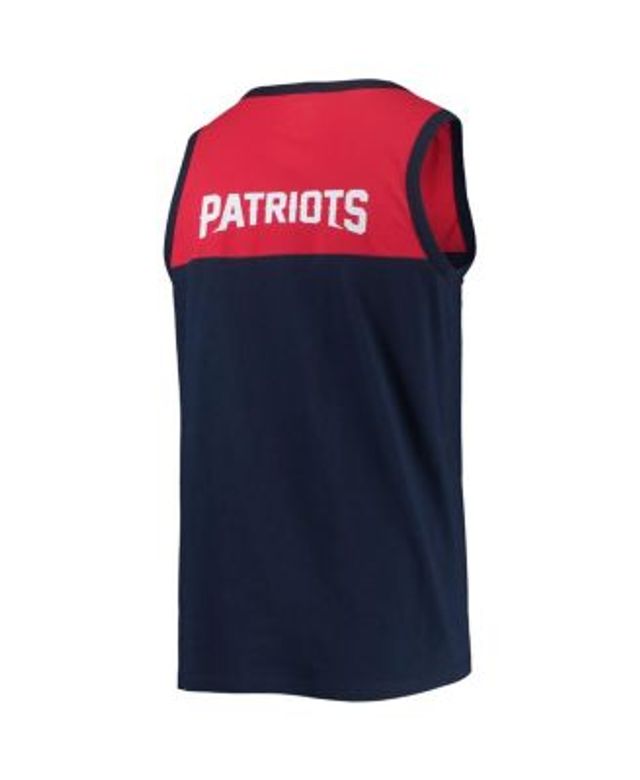 Men's New York Giants Starter Royal/Red Team Touchdown Fashion Tank Top