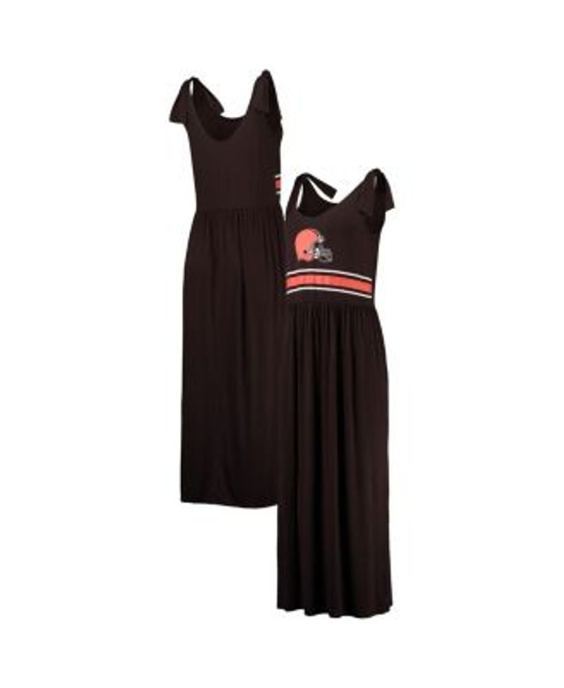 G-III 4Her by Carl Banks Red Atlanta Falcons Game Over Maxi Dress