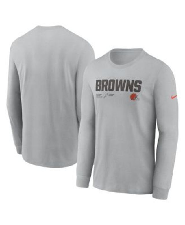 Nike Men's Long-Sleeve Denver Broncos Dri-FIT Touch T-Shirt - Macy's