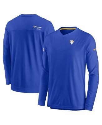 Nike Men's Royal Los Angeles Rams Sideline Tonal Logo Performance Player T- shirt