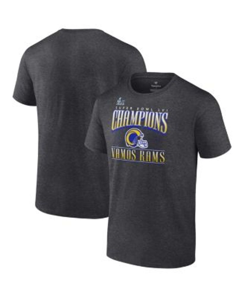 Unisex Fanatics Signature Gray Los Angeles Rams Super Soft Long Sleeve T-Shirt Size: Small