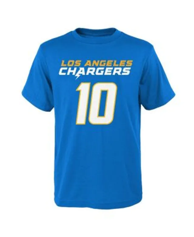 Nike Women's Khalil Mack Powder Blue Los Angeles Chargers Player Name &  Number T-shirt