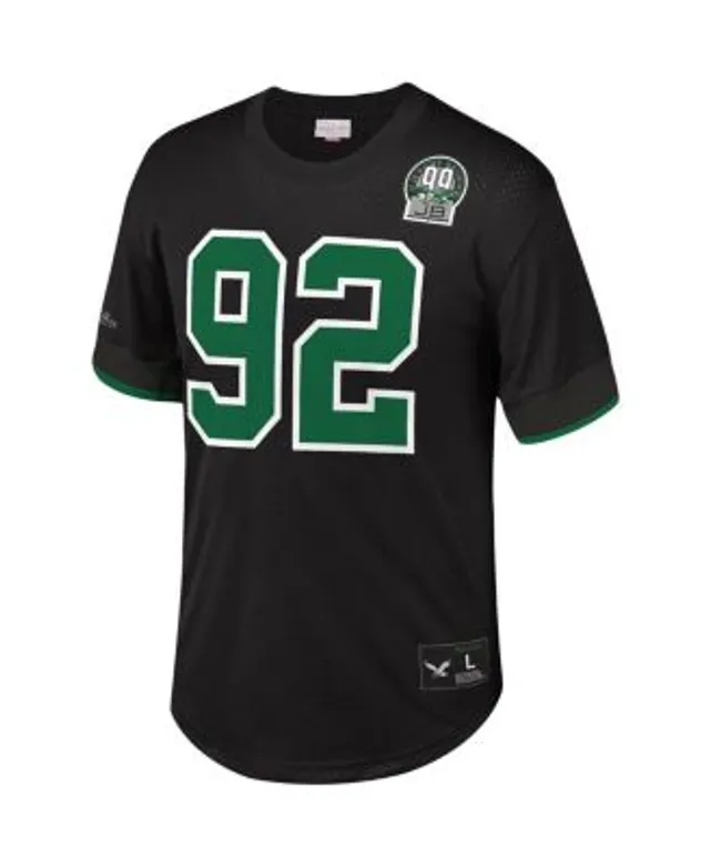 Men's Mitchell & Ness Reggie White Black Philadelphia Eagles Retired Player Name Number Mesh Top Size: Extra Large