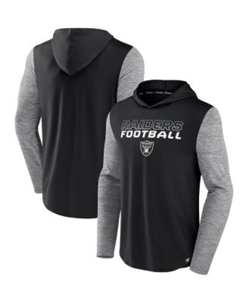 Nike Men's Black Las Vegas Raiders Short Sleeve Pullover Hoodie