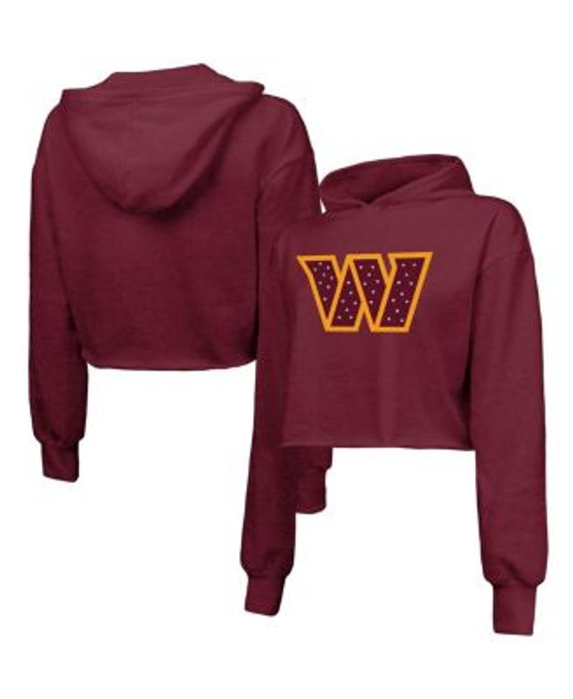 Men's Refried Apparel Burgundy Washington Commanders Pullover Hoodie