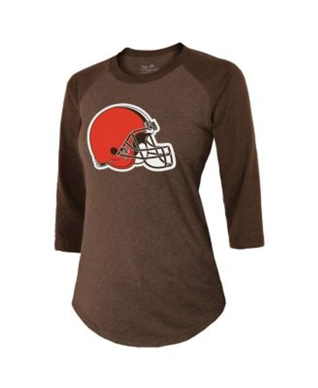 Toddler Brown Cleveland Browns Mesh Jersey V-Neck T-Shirt