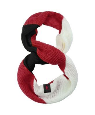 Women's Arkansas Razorbacks Color Block Knit Infinity Scarf