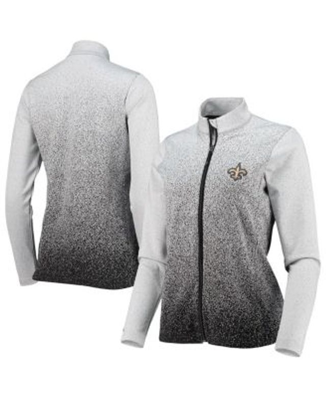 New Orleans Saints WEAR by Erin Andrews Women's Bomber Full-Zip Jacket -  Black