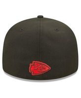 Lids Kansas City Chiefs New Era Pop 59FIFTY Fitted Hat - Black