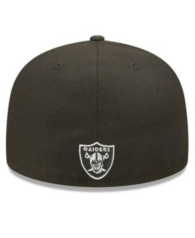 New Era 59FIFTY Las Vegas Raiders Identity Fitted Hat Black