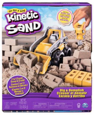  Dig Demolish Playset with 1lb and Toy Truck, 