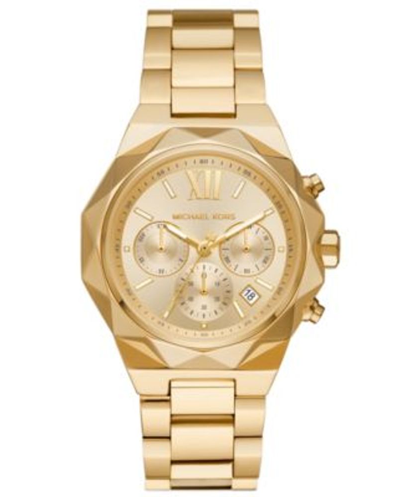 Michael Kors Womens Chronograph Blair Rose GoldTone Stainless Steel   Blush Acetate Bracelet Watch 39mm  Dulles Town Center