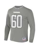 NFL Las Vegas Raiders Men's Long Sleeve T-Shirt Small Black