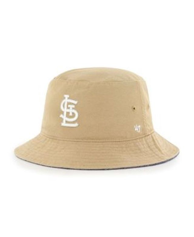 Men's '47 Khaki St. Louis Cardinals Bucket Hat